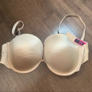 NWOT LA SENZA BEIGE LIGHT PUSH UP BRA SIZE 36DD